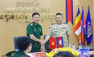 Lam Dong’s delegation congratulates Mondulkiri forces’ new leaders